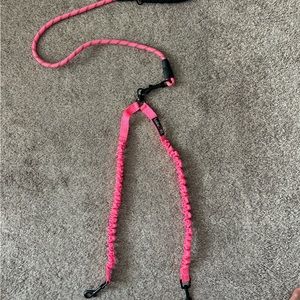 tobedri Dual Dog Leash Tangle Free Shock Absorbing Bungee Reflective 2 Dog Leash